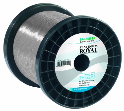 Balzer Platinum Royal 2500m, Ø0,22 mm, 6,1 kg Tragkraft von Balzer