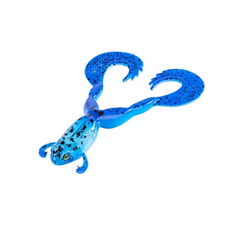 Balzer Shirasu Clone Frog - Gummifrosch, Größe/Gewicht/Farbe:12cm / 16g / Poison Blue UV von Balzer