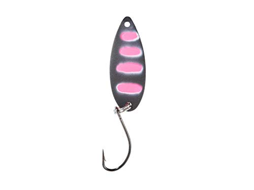 Balzer Spoons Pro Staff Series Catcher 2g - Forellenblinker, Farbe:Schwarz-Pink/Pink von Balzer