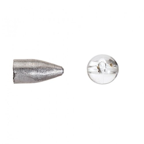 Balzer Texas Carolina Bullet Blei mit transparenter Perle 5g 161150005 von Balzer