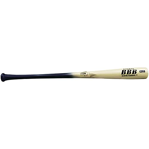 BamBooBat 2014 schwarz Barrel Natur Holz hbbn30d Baseball Bat (-3) von BamBooBat
