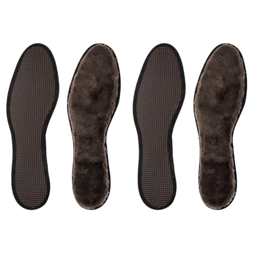 Bama Royal Komforteinlegesohle aus feinem Lammfell für besonders starke Kälte, Unisex Winter Wärme Einlegesohle, für feste Winter Schuhe, 37 von Bama