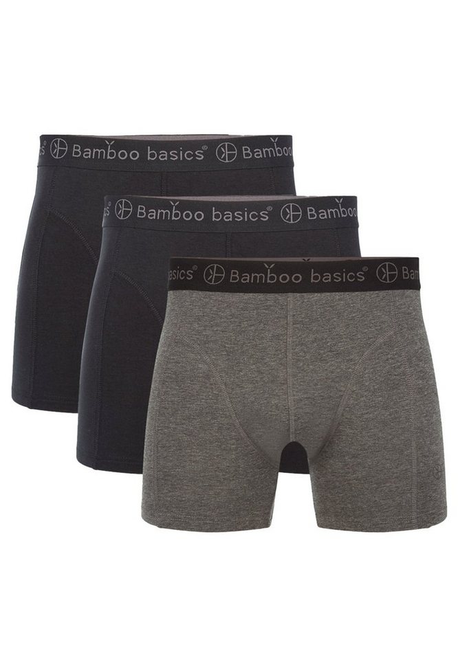 Bamboo basics Retro Boxer 3er Pack Rico (Spar-Set, 3-St) Retro Short / Pant - Ohne Eingriff von Bamboo basics