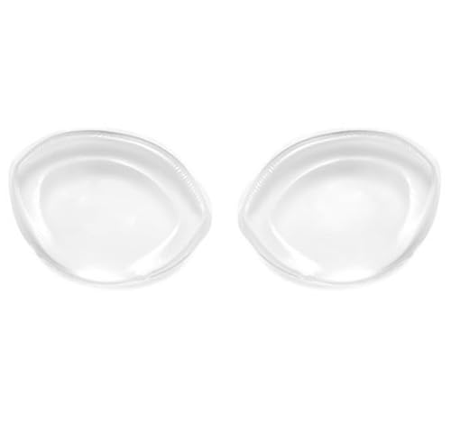 1 Paar transparente Silikon-BH-Einlagen für Damen, Brust-Bikini, Silikongel, Brustvergrößerer, Push-up-Pads, Badeanzug, Füller, Dekolleté, Brust-Boost-Cups mit herausnehmbaren BH-Polstereinsätzen von Bamboopack