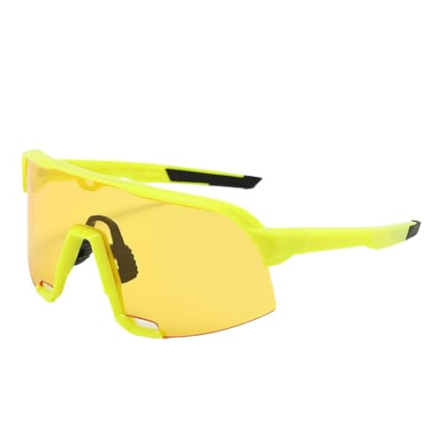 Baoblaze Fahrradbrille, Outdoor-Sport-Sonnenbrille, winddichte Sonnenbrille, Fahrradbrille für Golf, Bergsteigen, Skifahren, Fahren, Wandern, Stil E von Baoblaze