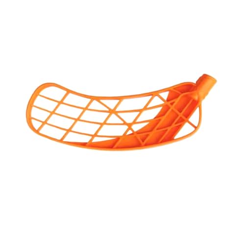 Baoblaze Floorball-Sticks-Klinge Floorball-Hockey-Stick-Kopf Leichte Floorball-Stick-Teile PE Vielseitige Floorball-Ersatzklinge, Orange rechte Hand von Baoblaze