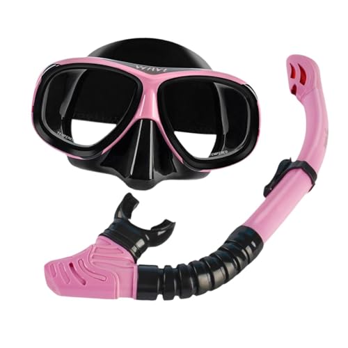 Baoblaze Kurzsichtige Tauchmaske, Schnorchelset für Kurzsichtige, Ausrüstung für Erwachsene, Schnorchelmaske, Anti-Leck-Taucherbrille, Schwimmmaske zum Tauchen von Baoblaze