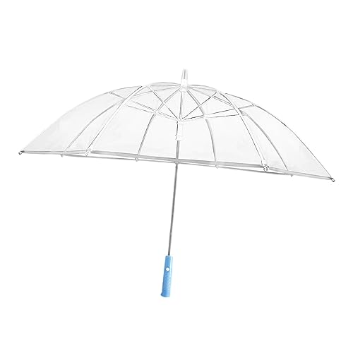 Baoblaze Leuchtender Regenschirm, LED-Regenschirm mit Taschenlampe, tragbar, regenfest, Winddicht, gerader Regenschirm, Regenschirm für Spaziergänge, von Baoblaze