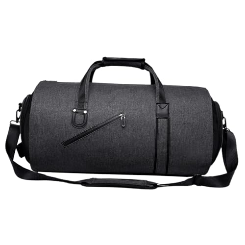 Baoblaze Reisetasche, zusammenklappbar, mit Trolley-Hülle, Anzugtasche, tragbare Weekender-Reisetasche von Baoblaze