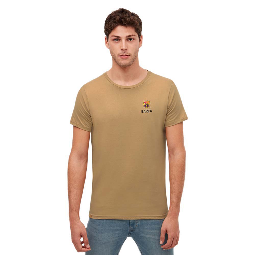 BarÇa Ball Short Sleeve T-shirt Beige L Mann von BarÇa