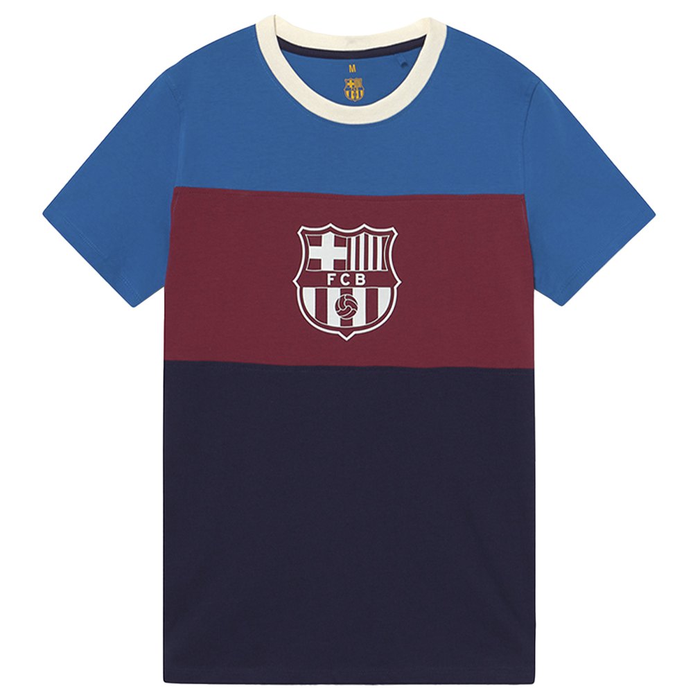 BarÇa Crest Short Sleeve T-shirt Mehrfarbig M Mann von BarÇa