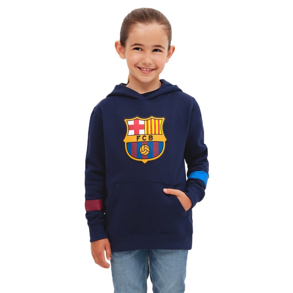 BarÇa Crest Sweatshirt Blau 8 Years Junge von BarÇa