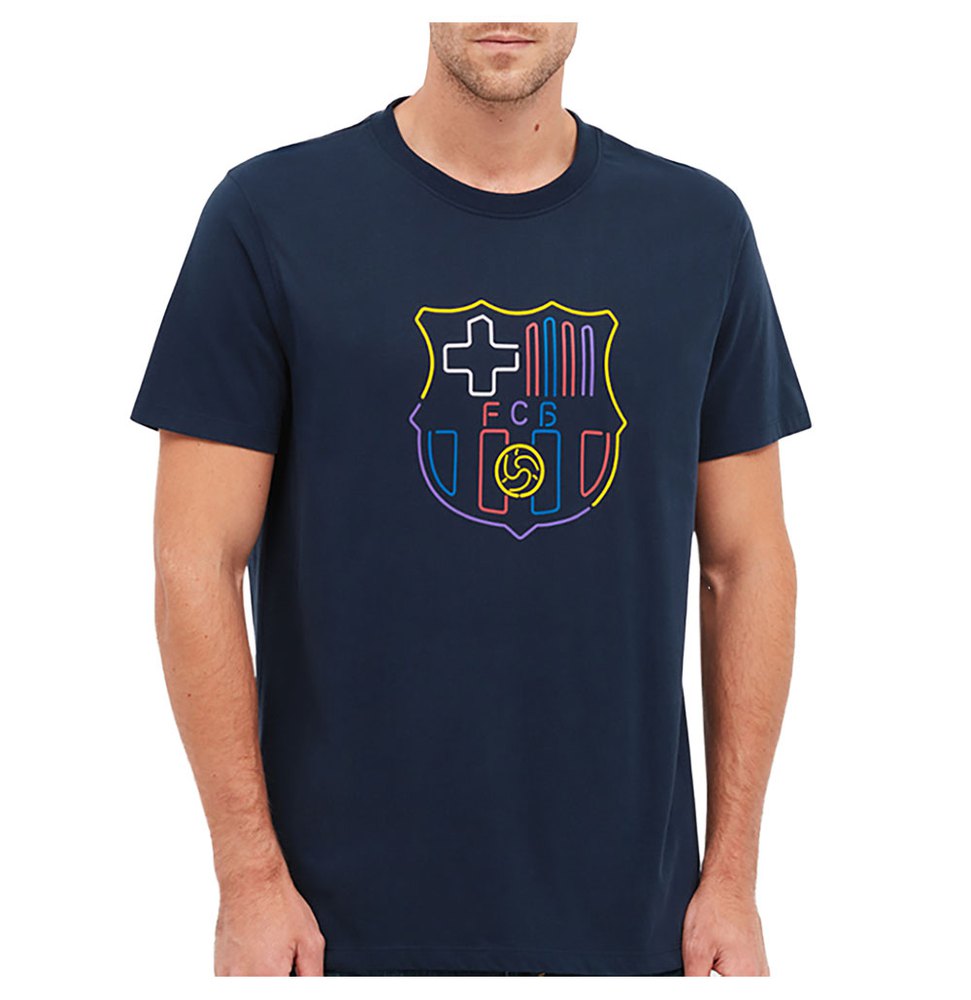 BarÇa Escut Neo Short Sleeve T-shirt Blau 2XL Mann von BarÇa