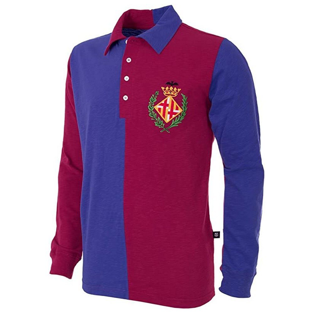 BarÇa Fc Barcelona 1899 Retro Long Sleeve T-shirt Rot XL Mann von BarÇa