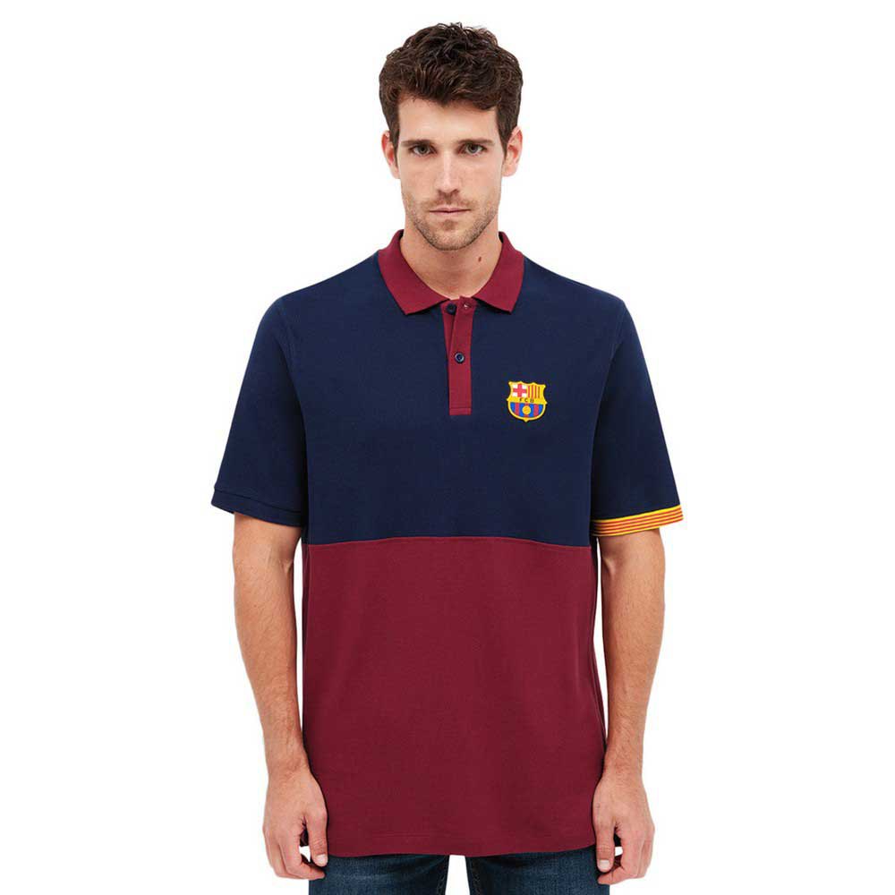 BarÇa Senyera Short Sleeve Polo Rot L Mann von BarÇa