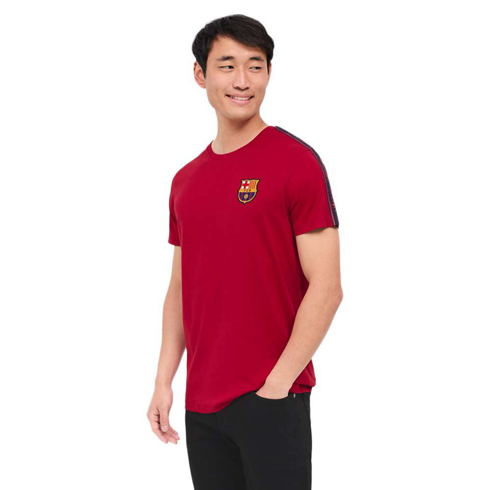 BarÇa Tape Short Sleeve T-shirt Rot XL Mann von BarÇa