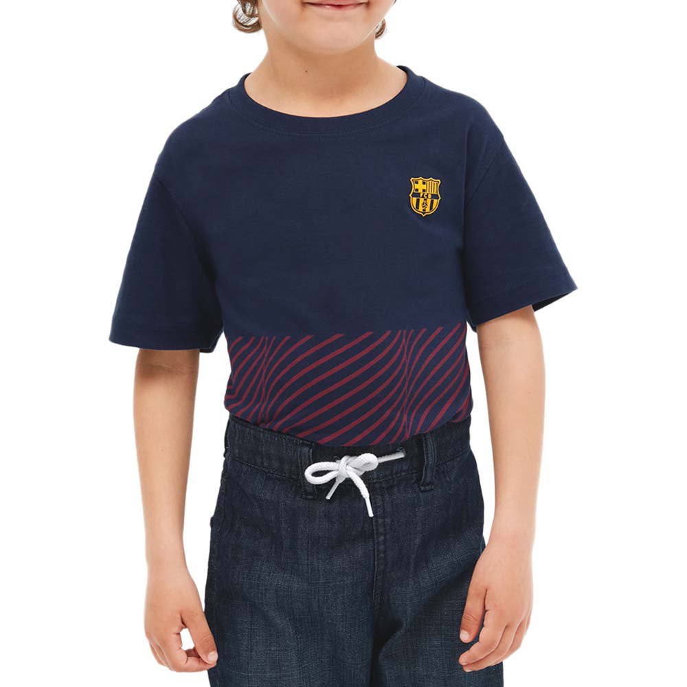 BarÇa Trama Short Sleeve T-shirt Blau 6 Years Junge von BarÇa