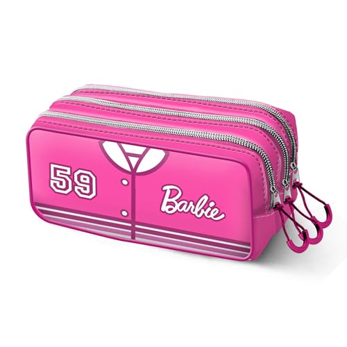 Barbie Varsity-Fan Trick-Federmäppchen 2.2, Rosa, 23 x 11 cm von Barbie