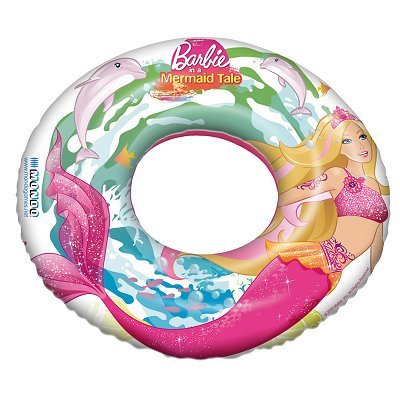 Mondo Toys - BARBIE Swim Ring - Aufblasbarer Schwimmring - Schwimmring - ideal für Jungen / Mädchen - verwendbar im Schwimmbad / Meer - 16213 von Barbie