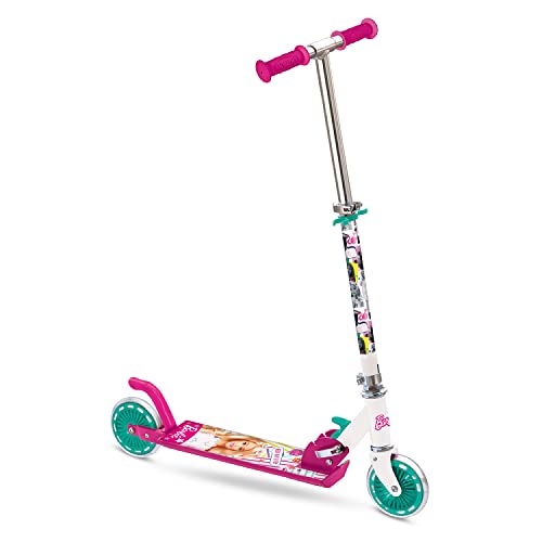 Mondo Toys - Aluminiumroller für Jungen / Mädchen BARBIE - verstellbarer Lenker - 2 Räder - 18081 von Barbie