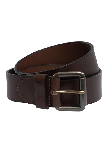 Barbour Matt Leather Mens Belt Matt Brown M von Barbour