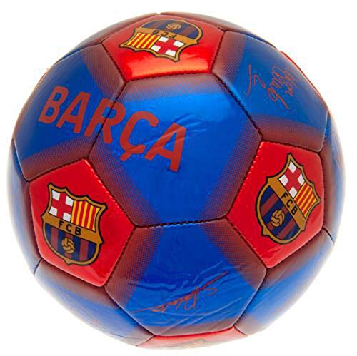 FC Barcelona Signature Football One Size Blue/Red von Barcelona F.C.