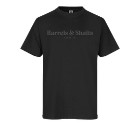 Barrels and Shafts T-Shirt - Schwarz von Barrels & Shafts