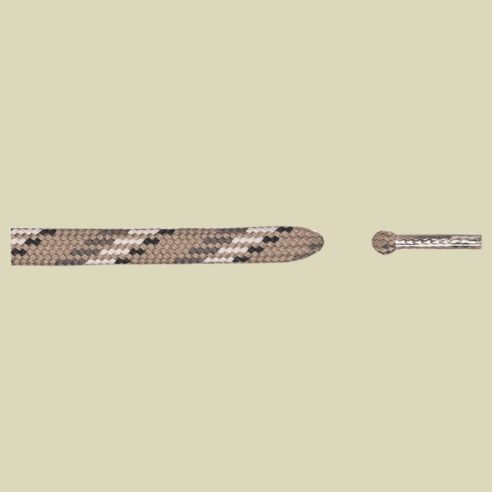 Schuhbandl Bergsport halbrund Länge 180 cm Farbe beige/grau 310 von Barth Schuhbandl