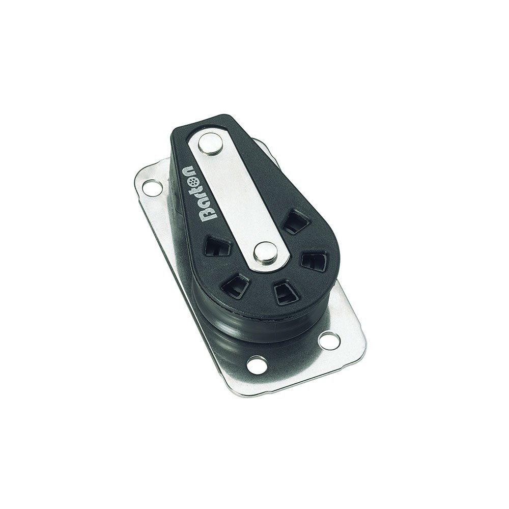 Barton Marine Single Flat Pulley 385kg 10 Mm Silber 45 x 92 mm von Barton Marine