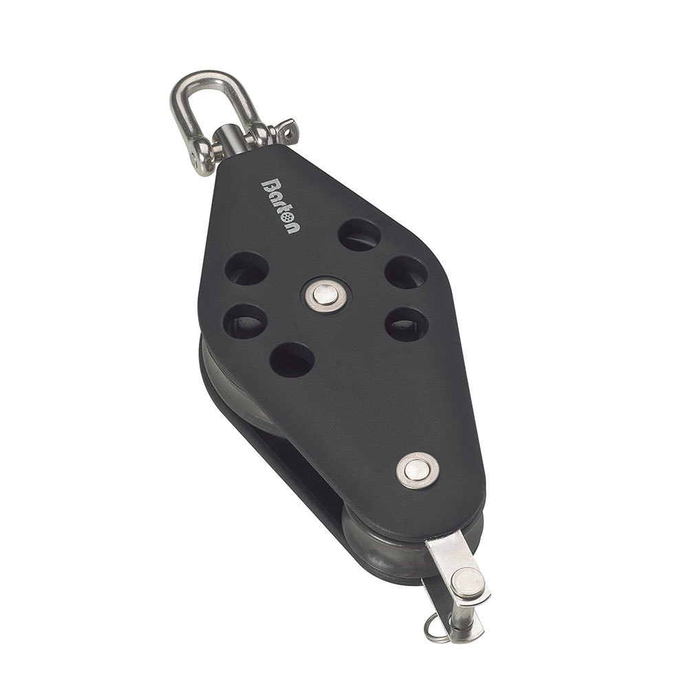 Barton Marine T4-5 Swivel Violin Pulley With Bearings&becket Silber von Barton Marine