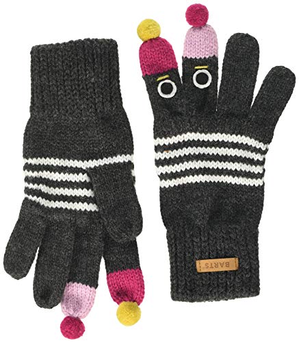 Barts Jungen Puppet Gloves Handschuhe, Grau (0019-DARK HEATHER 019L), 75 (Herstellergröße: 3) von Barts