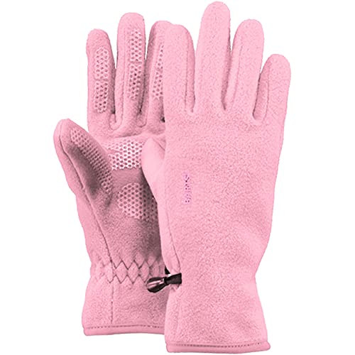 Barts Kids Fleece Gloves Pink - Warme weiche Kinder Handschuhe, Größe Gr. 4 - Farbe Pink von Barts