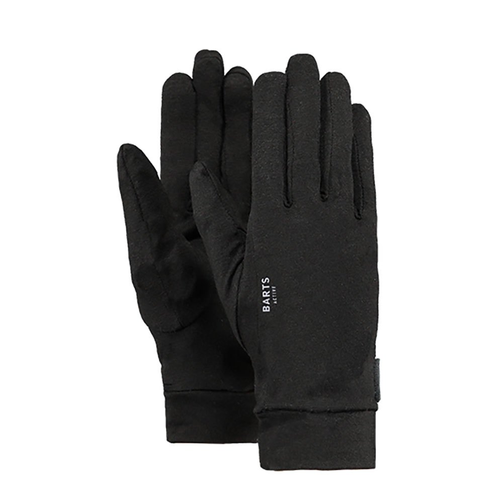 Barts Silk Liner Gloves Schwarz XS-S Mann von Barts