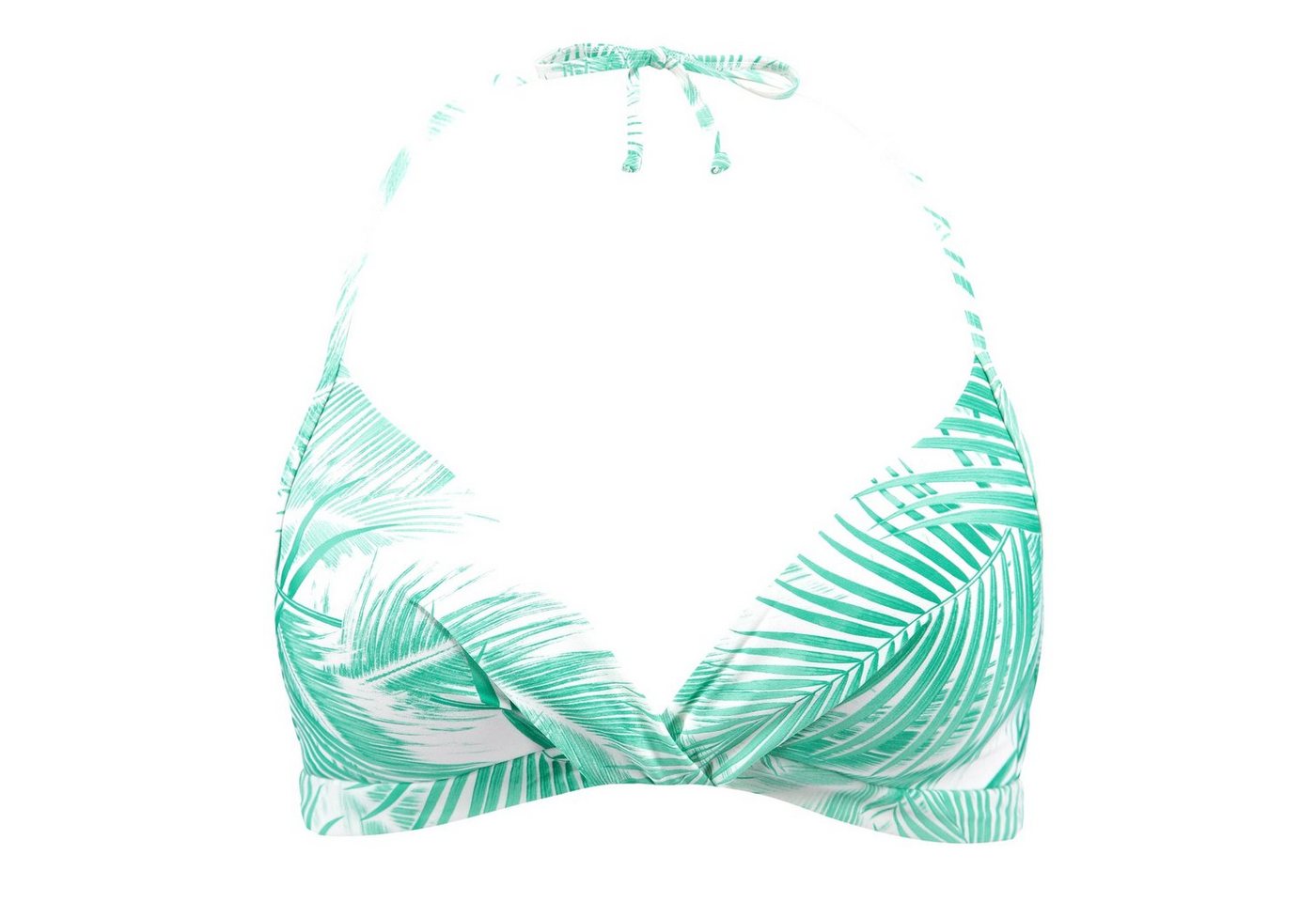 Barts Triangel-Bikini-Top BARTS Palmsy Halter Bikinioberteil Grün von Barts