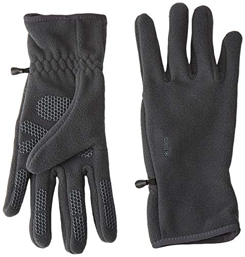 Barts Unisex Fleece Glove Handschuhe, Grau (Anthracite 0019), Large von Barts