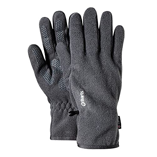 Barts Unisex Fleece Handschuhe, Grau (0002/Heather Grey 002b), One size (Herstellergröße: 43/46) von Barts