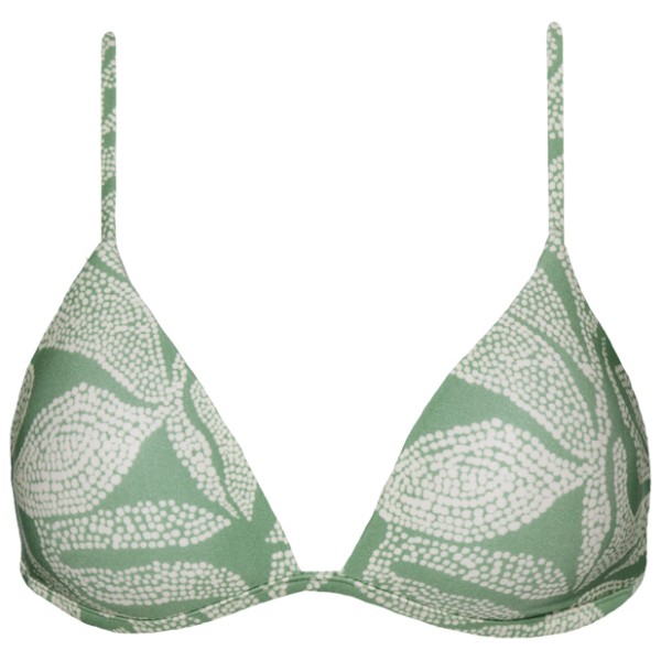 Barts - Women's Akamu Fixed Triangle - Bikini-Top Gr 42 grün/grau von Barts