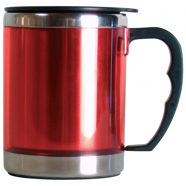 Basic Nature - Edelstahl Thermobecher Mug - Becher Gr 0,42 l rot von Basic Nature