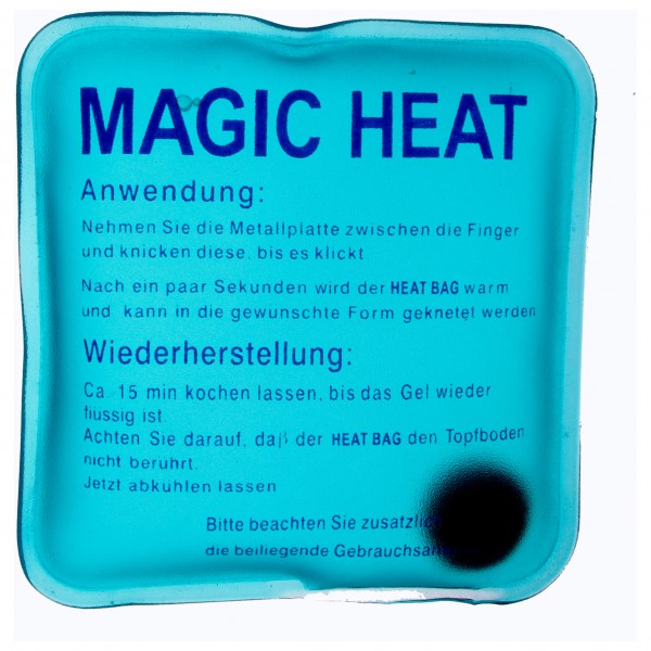 Basic Nature - Magic Heat Wärmekissen 2-Pack Gr 2 Stück blau von Basic Nature