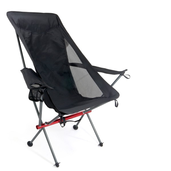 Basic Nature - Travelchair Ultralight Relax - Campingstuhl Gr 89 x 57 x 97 cm schwarz von Basic Nature