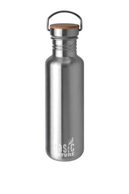 BasicNature Unisex – Erwachsene Active Trinkflasche, grau, Nicht zutreffend von BasicNature