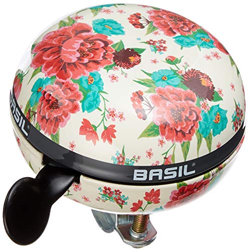 Basil Fahrradklingel Big Bell Bloom, Gardenia White, 80 mm von Basil