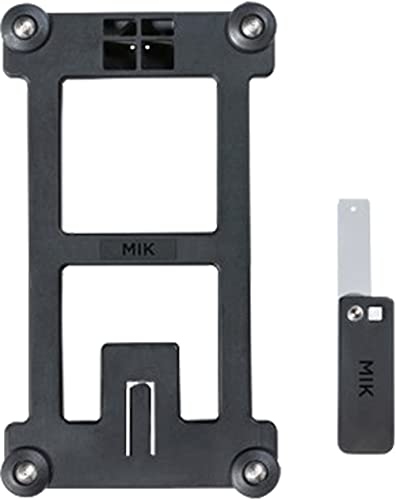 Basil Unisex – Erwachsene MIK Adapterplatte, Black, One Size von Basil