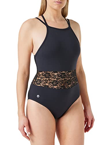 Basilica Dancewear Damen Harmonie Gymnastikanzug, Schwarz, XL von Basilica Dancewear