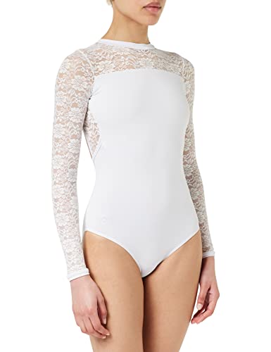 Basilica Dancewear Damen Narzisse Gymnastikanzug, Weiß, XL von Basilica Dancewear