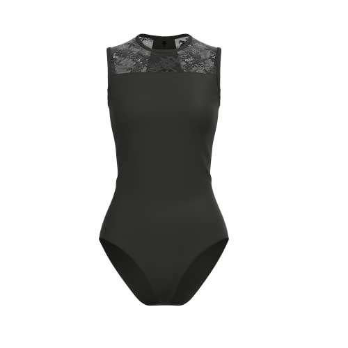 Basilica Dancewear Mädchen Antoinette Gymnastikanzug, Schwarz, 38 von Basilica Dancewear