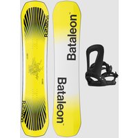 Bataleon Stuntwood + E-Stroyer M 2024 Snowboard-Set none von Bataleon