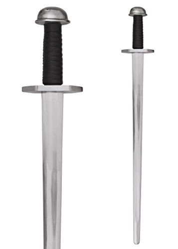 Battle-Merchant Wikingerschwert, für leichten Schaukampf, SK-C Echt Metall Schwert für Erwachsene von Battle-Merchant