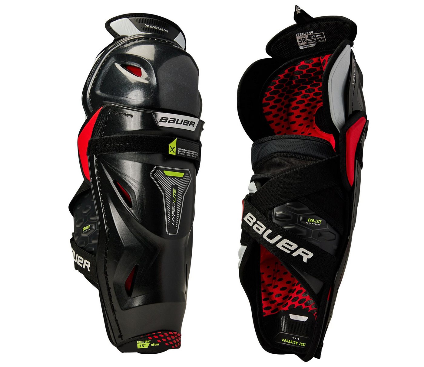 Bauer Eishockey Schienbeinschoner Beinschutz Bauer Vapor Hyperlite Senior von Bauer