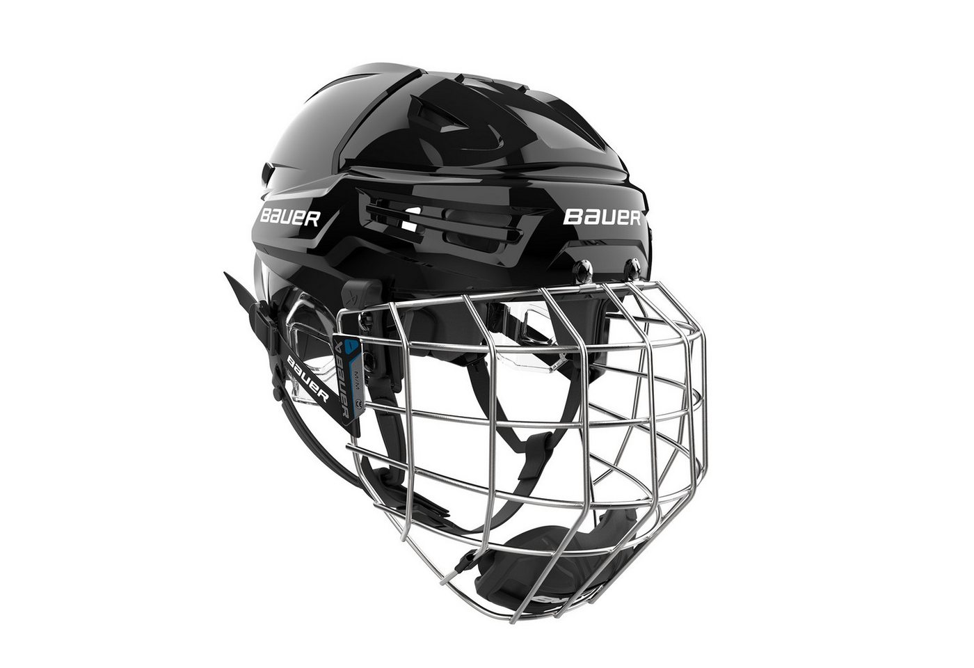 Bauer Eishockeyhelm Helm Bauer Combo (mit Gitter) RE-AKT 70 von Bauer